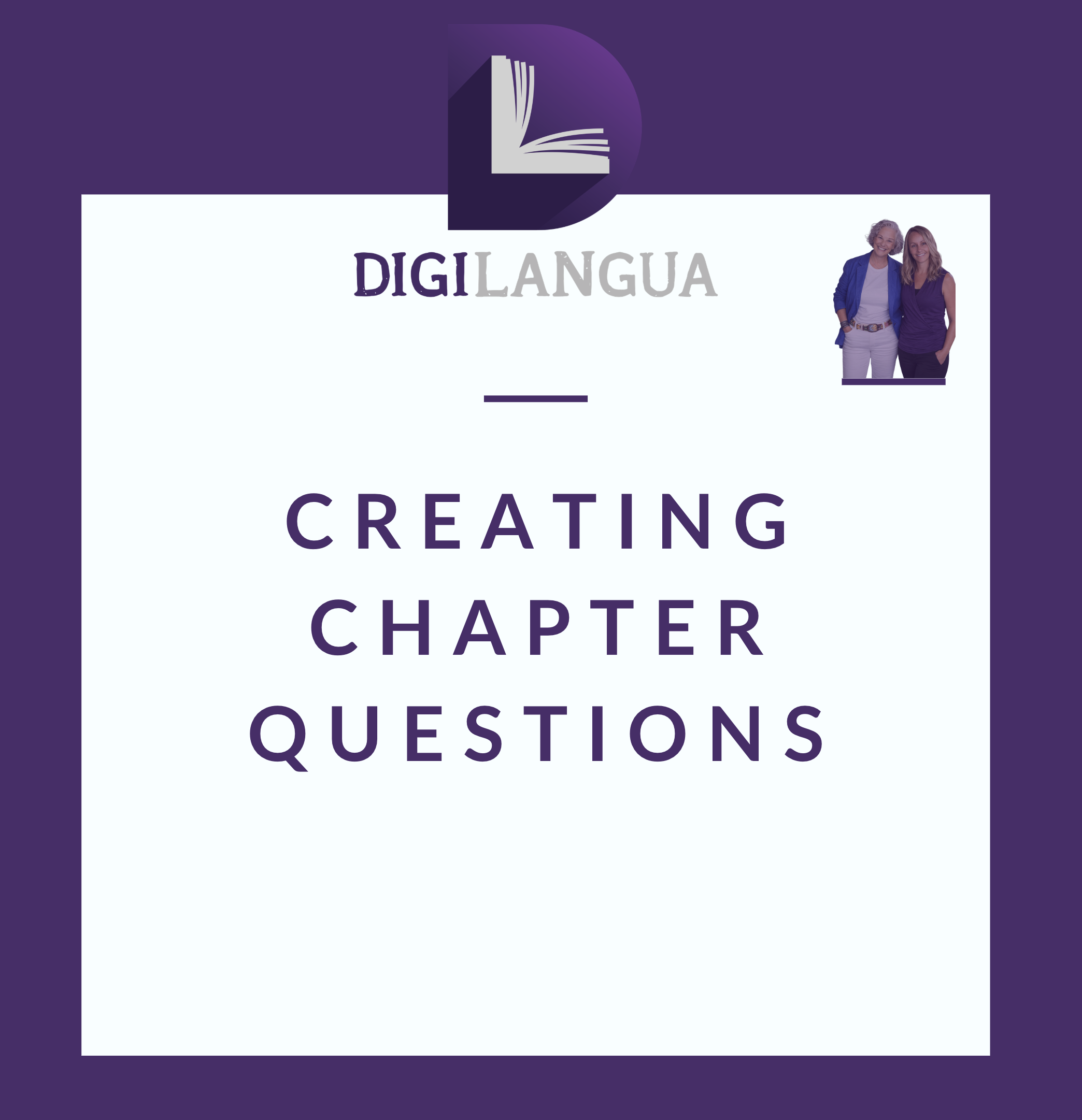 Creating Chapter Questions
